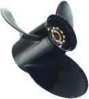 Quicksilver Black Diamond Aluminum Propeller 3 Blade RH
