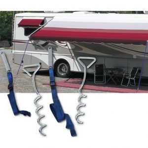 AWNING TIE-DOWN W/HOOKS AWNING TIE-DOWN W/HOOKS