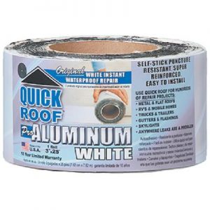 QUICK ROOF REPAIR 3INX25′ WHT QUICK ROOF REPAIR 3INX25′ WHT