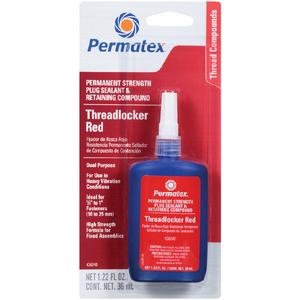 RED PERMANENT THREADLOCK 36ML