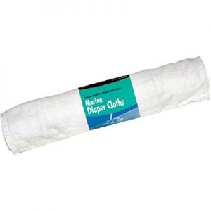 COTTON DIAPER CLOTHS ROLL 3/PK