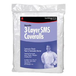 SMS COVERALL NO HOOD-3XL-BAG SMS COVERALL NO HOOD-3XL-BAG
