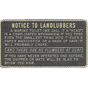 NOTICE TO LANDLUBBERS