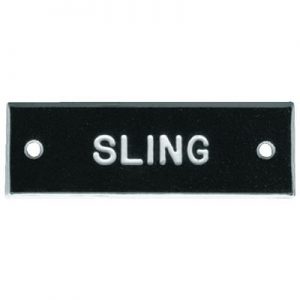 IDENTIPLATE SLING PKG/5 IDENTIPLATE SLING PKG/5