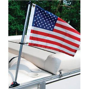 24IN PONTOON RAIL POLE AND FLA 24IN PONTOON RAIL POLE AND FLA