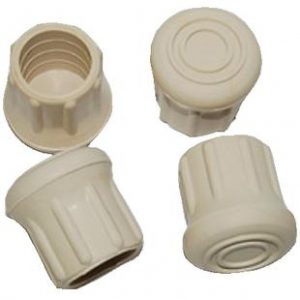 1-1/8IN RUBBER CHAIR TIPS 4/PK