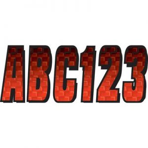 SERIES 300REG KIT  RED/BLK