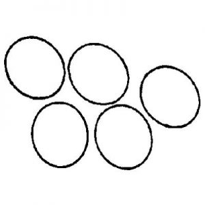 4 O RING F/SCREW-IN DECK PLATE 4 O RING F/SCREW-IN DECK PLATE