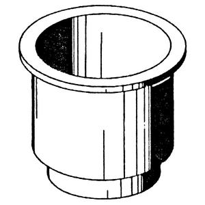 BEIGE 4IN CUPHOLDER BEIGE 4IN CUPHOLDER