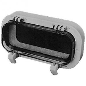 PORT WHITE/CLEAR 4X10 1INSP PORT WHITE/CLEAR 4X10 1INSP