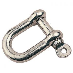 D SHACKLE CAST SS 3/16 D SHACKLE CAST SS 3/16