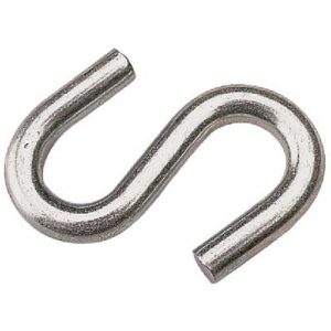 S HOOK 5/16IN STOCK 2 1/2INLO S HOOK 5/16IN STOCK 2 1/2INLO