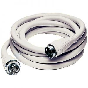 50 AMP 125/250 VOLT WHITE 50