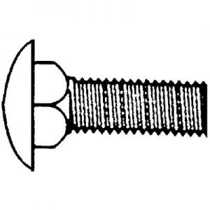 1/4-20X2 1/2CARR BOLT SS 50/BX 1/4-20X2 1/2CARR BOLT SS 50/BX