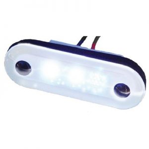 SANTIAGO 3-LED OVAL RED LEDFT SANTIAGO 3-LED OVAL RED LEDFT