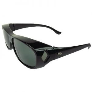 OT BLK FRAME GREY/GREEN MEDIUM OT BLK FRAME GREY/GREEN MEDIUM