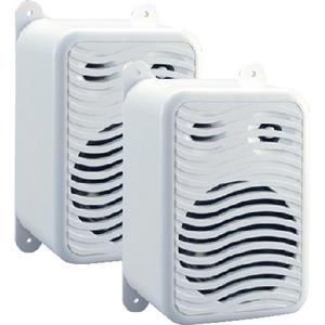 GUNWALE MOUNT SPEAKERS WHITE