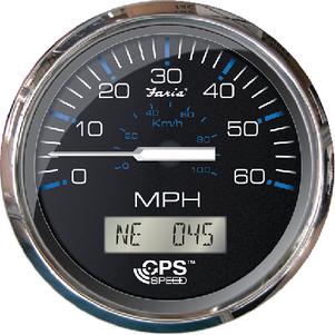 GPS SPEEDO 60MPH CHES SS BLACK