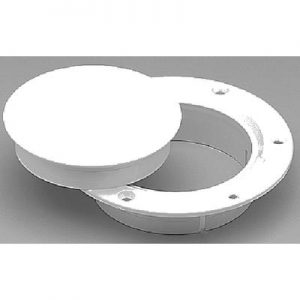 DECK PLATE 3IN SNAP-IN WHT PLS DECK PLATE 3IN SNAP-IN WHT PLS