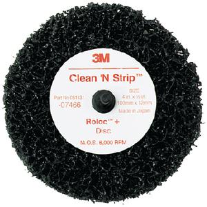 ROLOC DISC 4IN CLEAN FTN STRIP ROLOC DISC 4IN CLEAN FTN STRIP