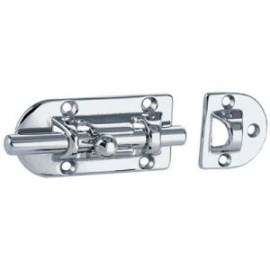 3 CHROME BARREL BOLT 3 CHROME BARREL BOLT