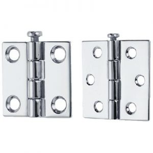 2 X2 REM PIN BUTT HINGE (1PR 2 X2 REM PIN BUTT HINGE (1PR