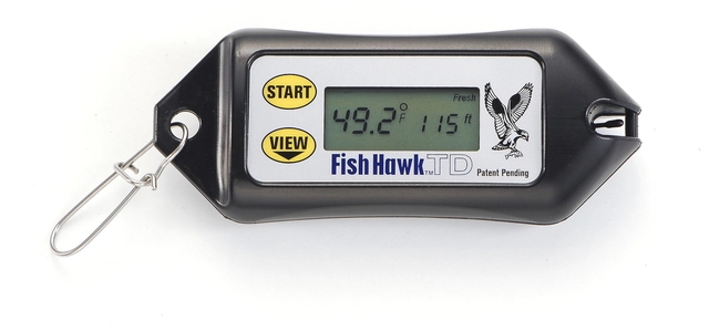 Fish Hawk TD digital water temperature and depth gauge/PRICE INCLUDES .00 FREIGHT CHARGE FROM SUPPLIER