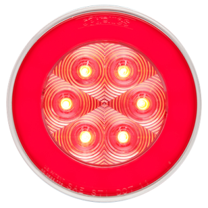 STL101RCB Clear lens red stop/turn/tail light, PL-3 connection STL101RCB Clear lens red stop/turn/tail light, PL-3 connection