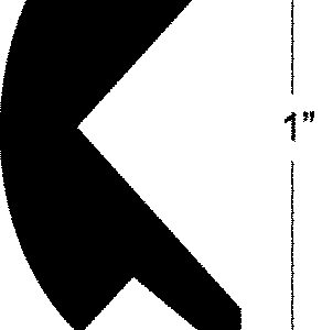 Taco V120303BKA701 Flexible Vinyl Insert, 70′ Black