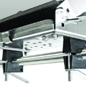 Magma “Dual” Horizontal Round Rail (HD) Mount For all ChefsMate, Newport, Catalina, Monterey and Dual Mount Tables