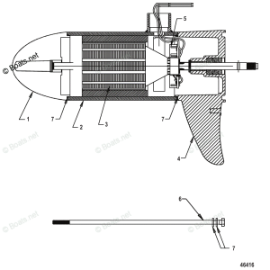 Motor Guide Lower End Motor Guide Lower End