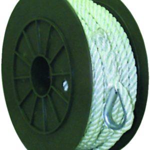 Seachoice 40731 3-Strand Twisted Nylon Anchor Line – White, 1/2″ x 100′ Seachoice 40731 3-Strand Twisted Nylon Anchor Line – White, 1/2″ x 100′