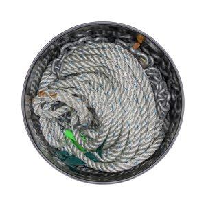 3 Strand Rope + Grade 43 High Test ISO Calibrated HDG Windlass Chain 3 Strand Rope + Grade 43 High Test ISO Calibrated HDG Windlass Chain